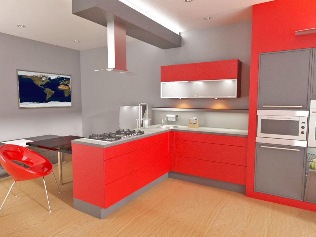 Cucina - Rendering